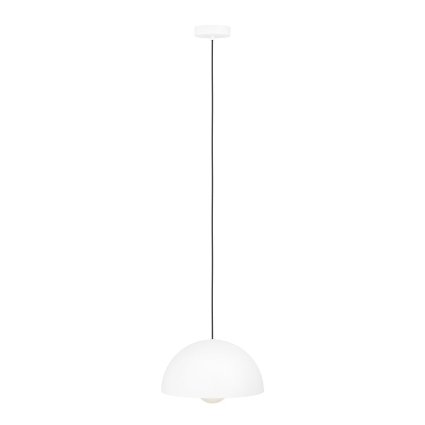Eglo - Candeeiro suspenso 1xE27/40W/230V diâmetro 30 cm branco