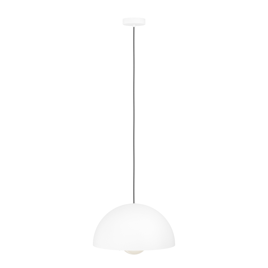 Eglo - Candeeiro suspenso 1xE27/40W/230V diâmetro 38 cm branco
