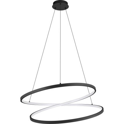 Eglo - Candeeiro suspenso LED LED/42W/230V 3000K preto