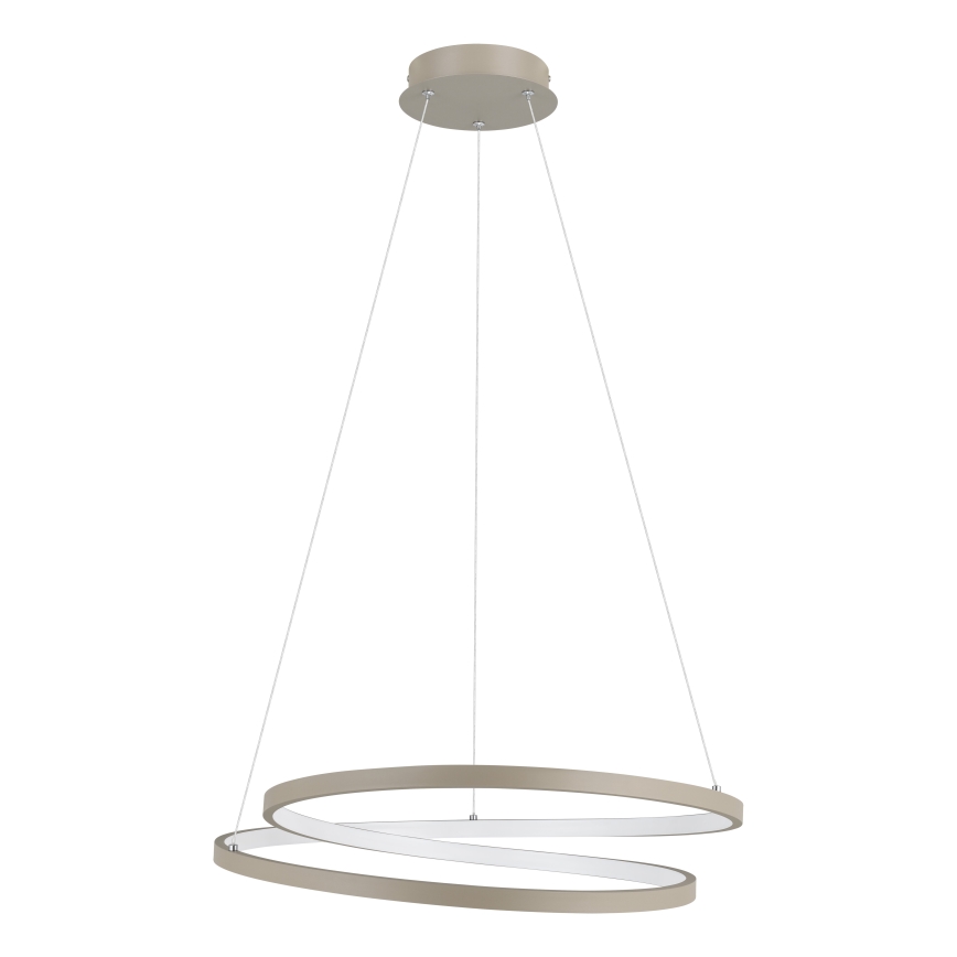 Eglo - Candeeiro suspenso LED LED/36W/230V 3000K bege