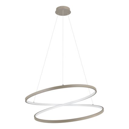 Eglo - Candeeiro suspenso LED LED/42W/230V 3000K bege