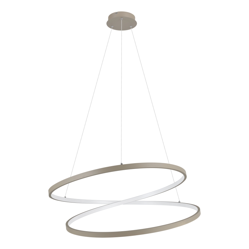 Eglo - Candeeiro suspenso LED LED/42W/230V 3000K bege