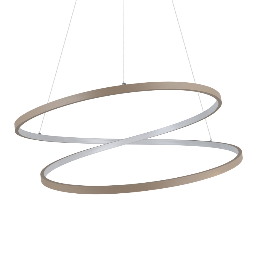 Eglo - Candeeiro suspenso LED LED/42W/230V 3000K bege