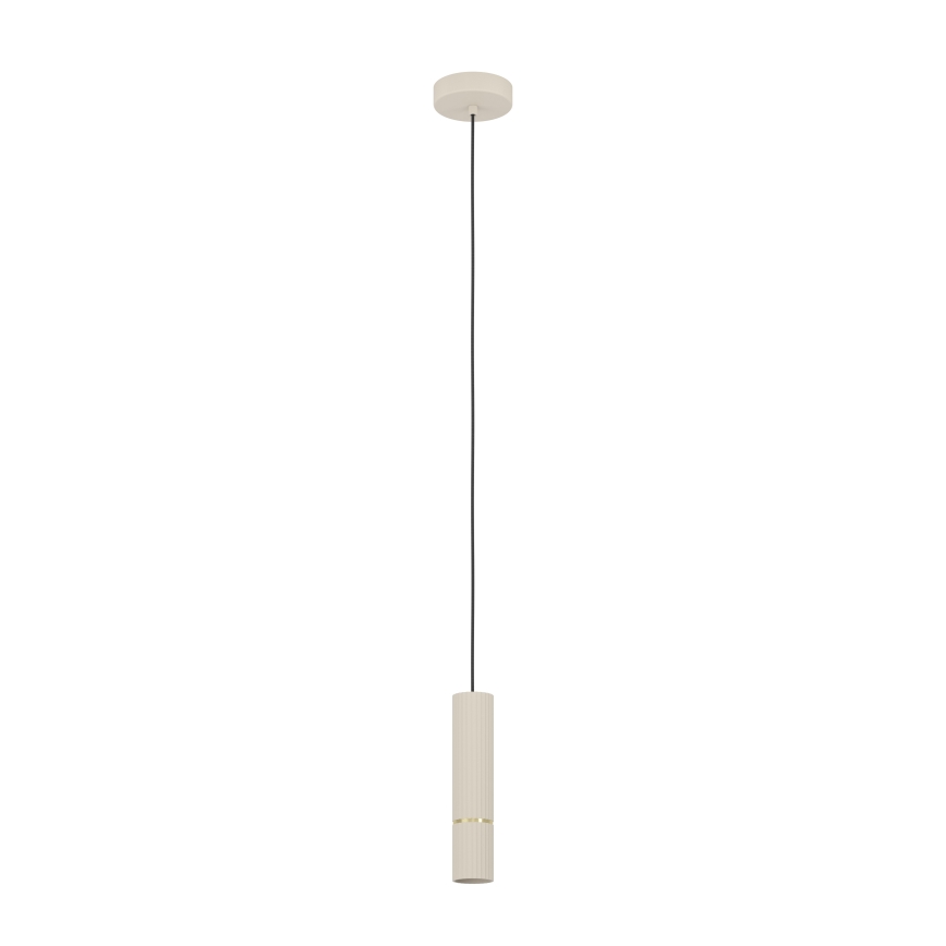 Eglo - Candeeiro suspenso LED 1xGU10/5W/230V 3000K bege