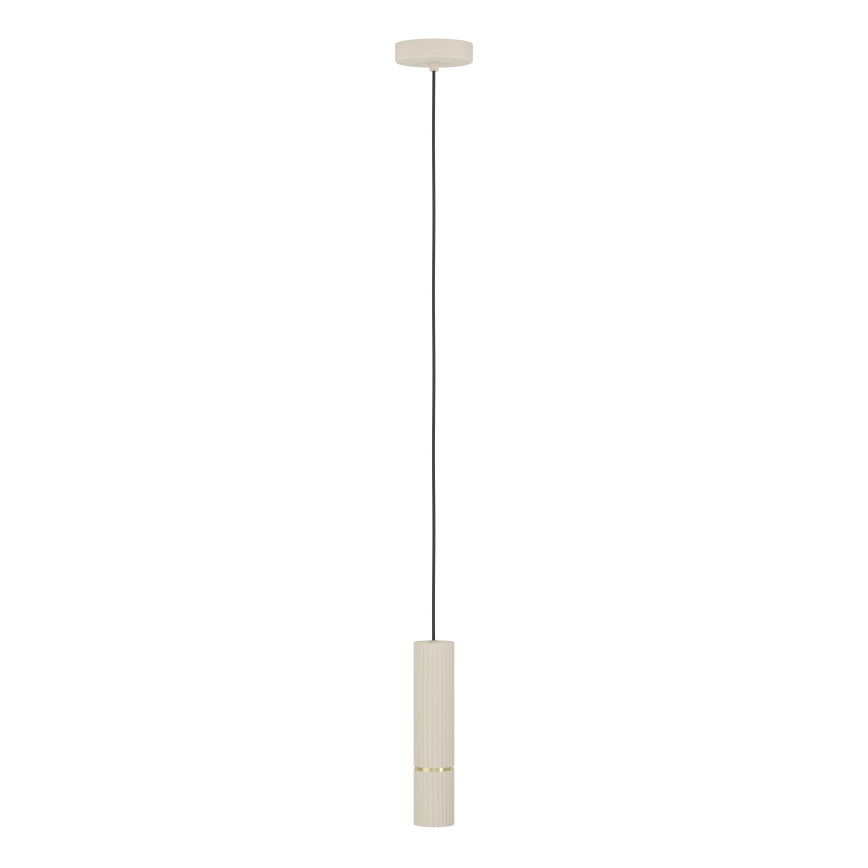 Eglo - Candeeiro suspenso LED 1xGU10/5W/230V 3000K bege