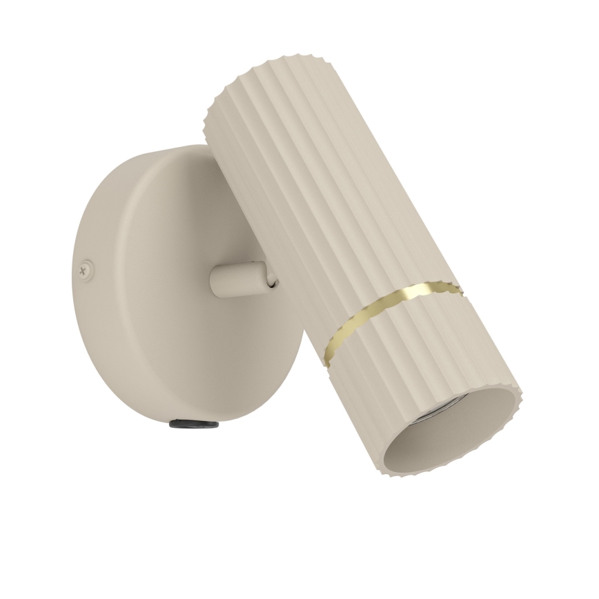 Eglo - Iluminação de parede LED 1xGU10/5W/230V 3000K bege