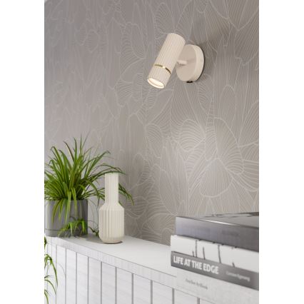 Eglo - Iluminação de parede LED 1xGU10/5W/230V 3000K bege