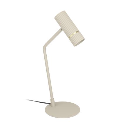 Eglo - Candeeiro de mesa LED 1xGU10/5W/230V 3000K bege