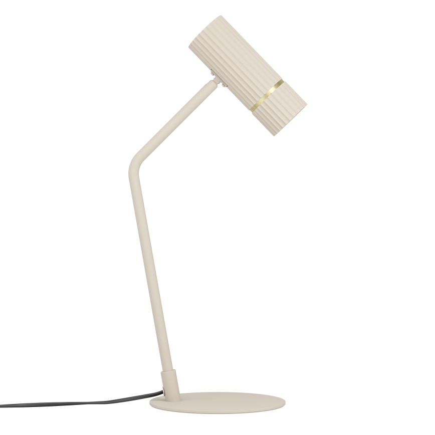 Eglo - Candeeiro de mesa LED 1xGU10/5W/230V 3000K bege
