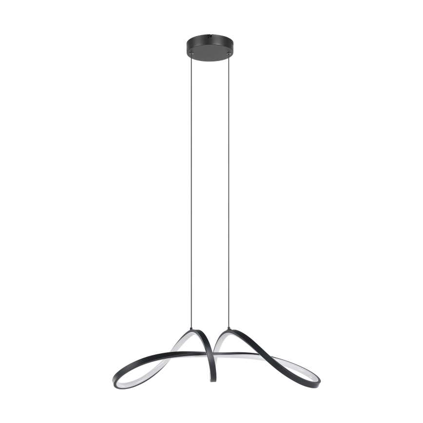 Eglo - Candeeiro suspenso LED RGBW com regulação LED/22W/230V 2700-6500K preto