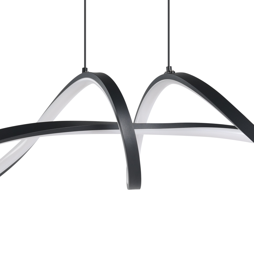Eglo - Candeeiro suspenso LED RGBW com regulação LED/22W/230V 2700-6500K preto