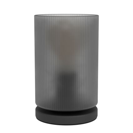 Eglo - Candeeiro de mesa 1xE27/40W/230V cinzento