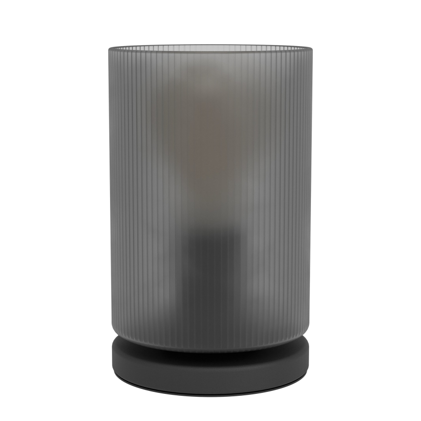 Eglo - Candeeiro de mesa 1xE27/40W/230V cinzento
