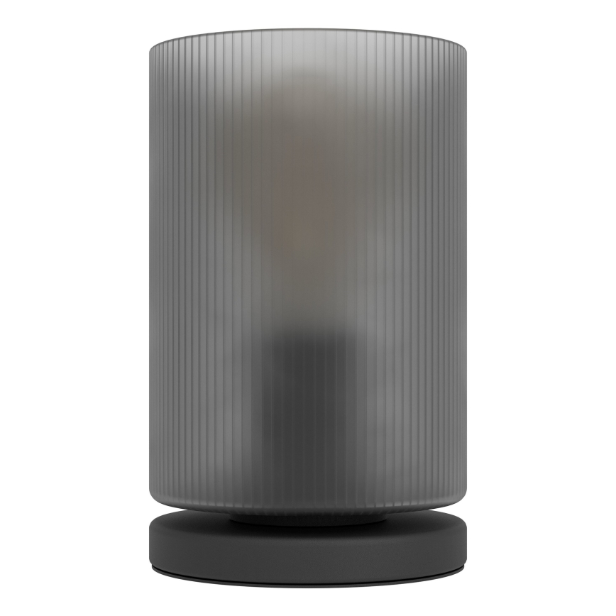 Eglo - Candeeiro de mesa 1xE27/40W/230V cinzento