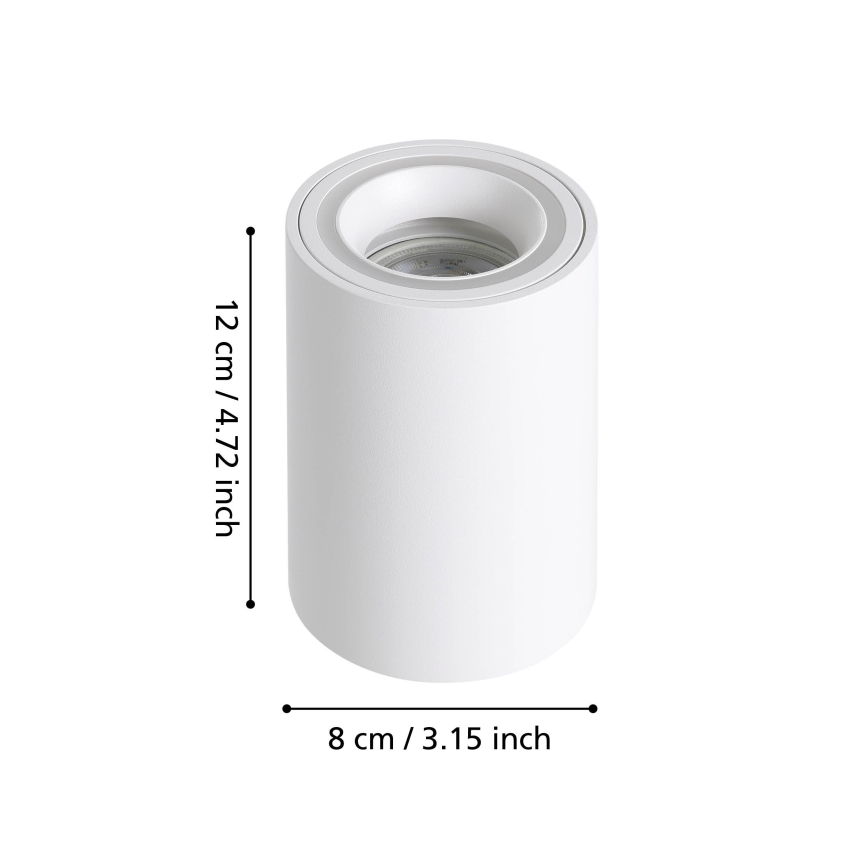 Eglo - Foco LED RGBW com regulação LED/4,9W/230V 2700-6500K branco