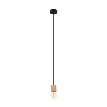 Eglo - Candeeiro suspenso 1xE27/28W/230V - FSC certificado
