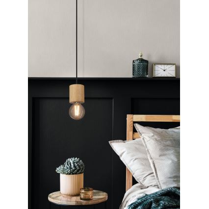 Eglo - Candeeiro suspenso 1xE27/28W/230V - FSC certificado