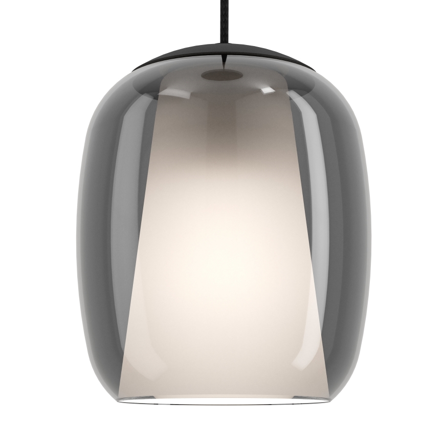Eglo - Candeeiro suspenso 4xE27/28W/230V cinzento