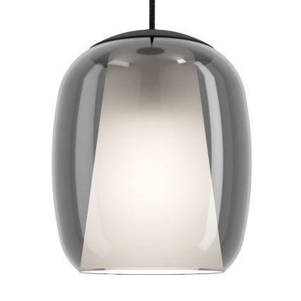 Eglo - Candeeiro suspenso 5xE27/28W/230V cinzento
