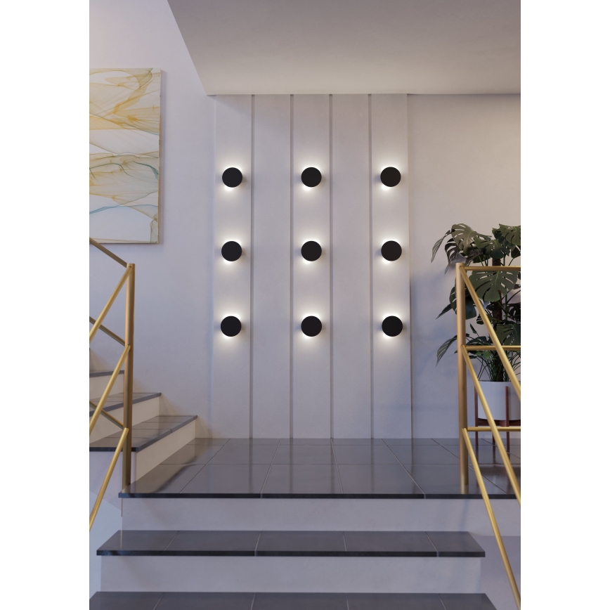 Eglo - Iluminação de parede LED LED/4W/230V 3000K preto