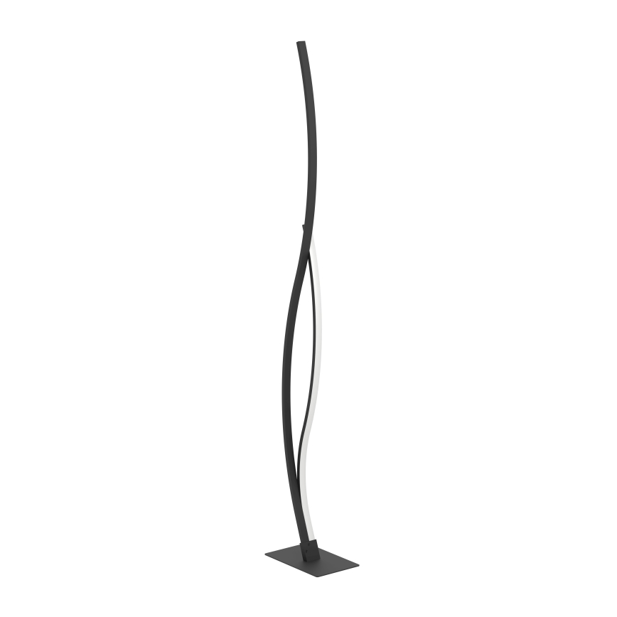 Eglo - Candeeiro de chão LED LED/20W/230V 4000K preto