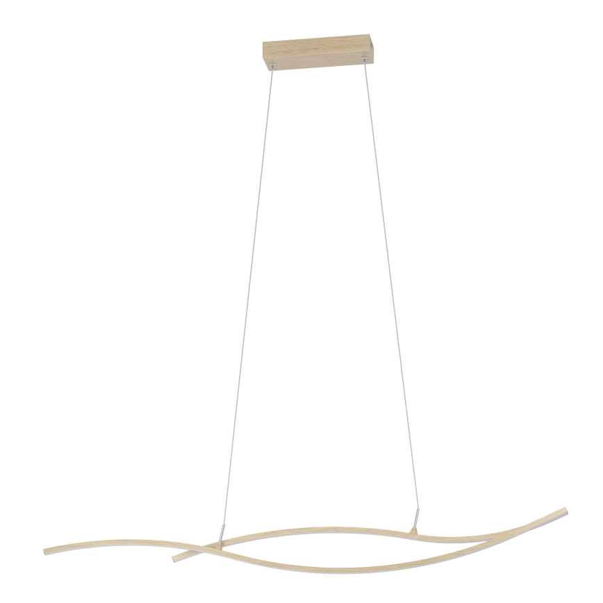 Eglo - Candeeiro suspenso LED LED/20W/230V 4000K bege
