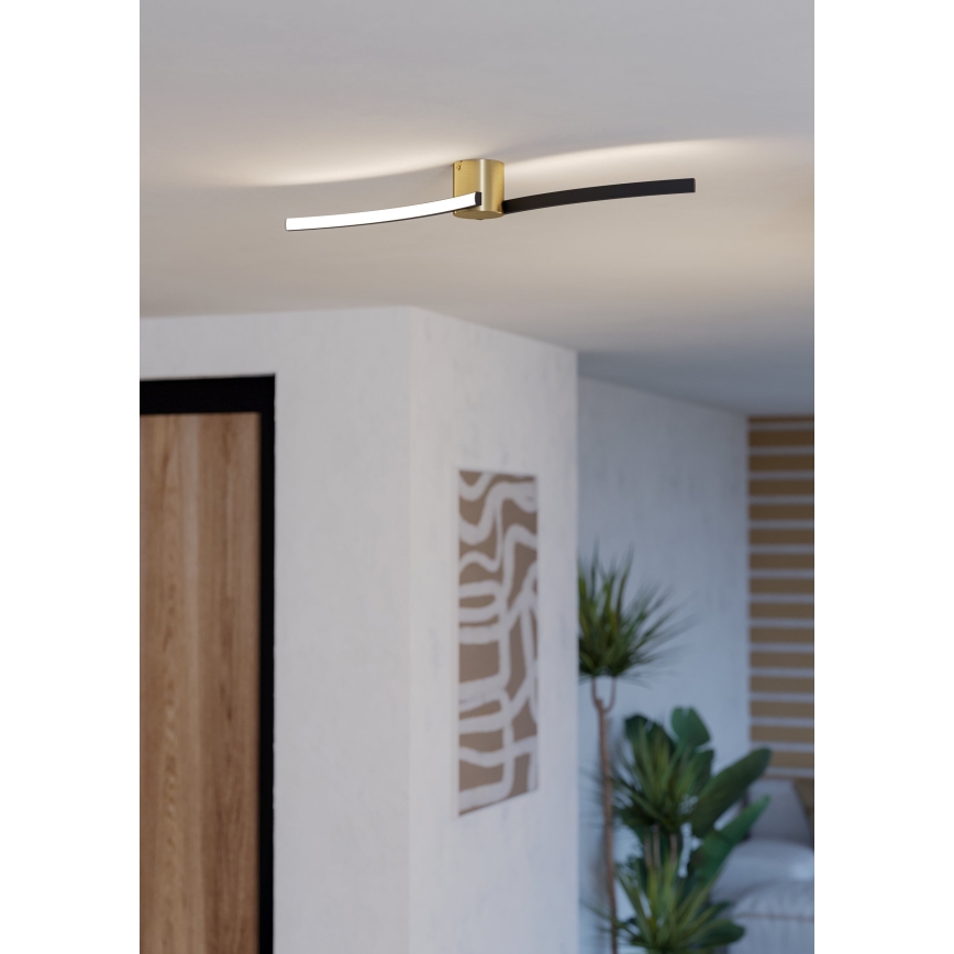 Eglo - Iluminação de teto LED LED/12W/230V 4000K preto