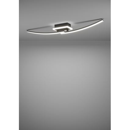Eglo - Iluminação de teto LED LED/12W/230V 4000K preto