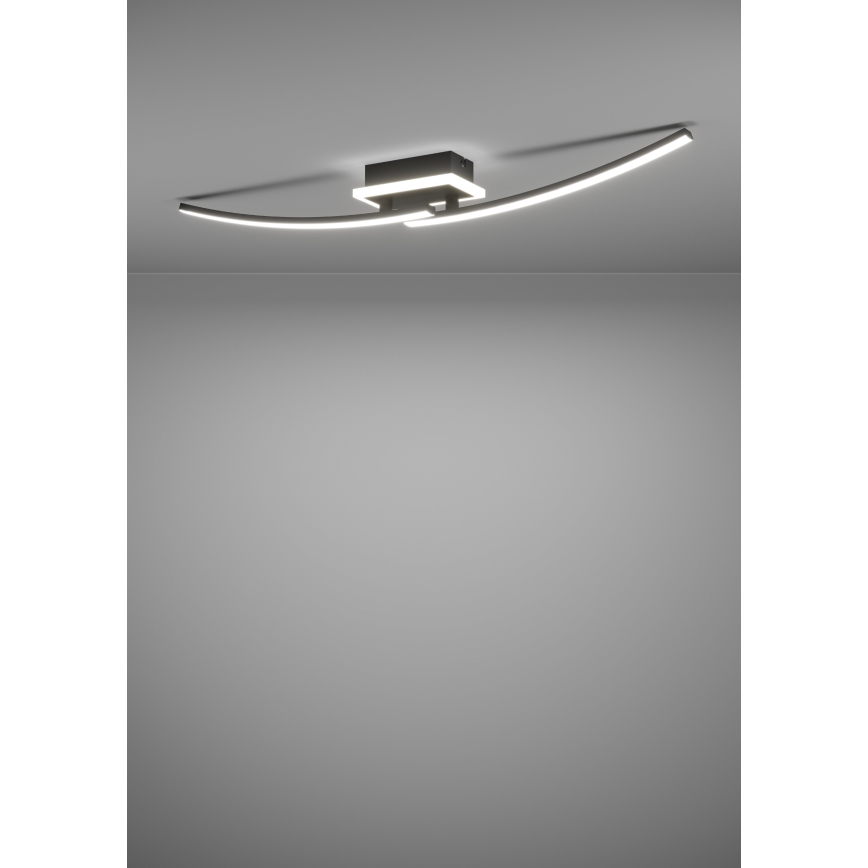Eglo - Iluminação de teto LED LED/12W/230V 4000K preto