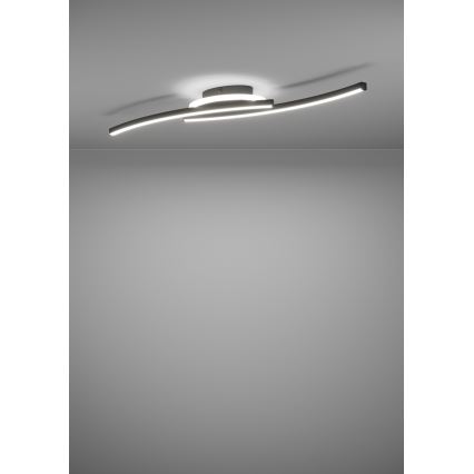 Eglo - Iluminação de teto LED LED/12W/230V 4000K preto