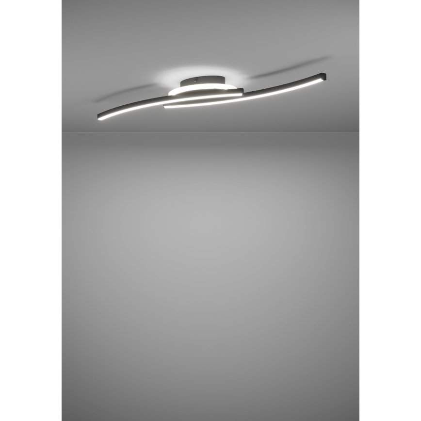 Eglo - Iluminação de teto LED LED/12W/230V 4000K preto