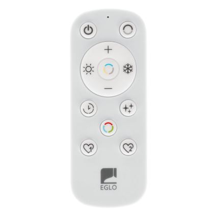 Eglo - Iluminação de teto LED com regulação LED/20W/230V 2700-6500K branco + comando