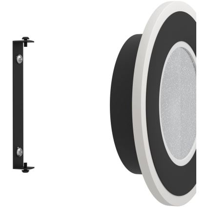 Eglo - Iluminação de parede LED LED/12W/230V 4000K preto