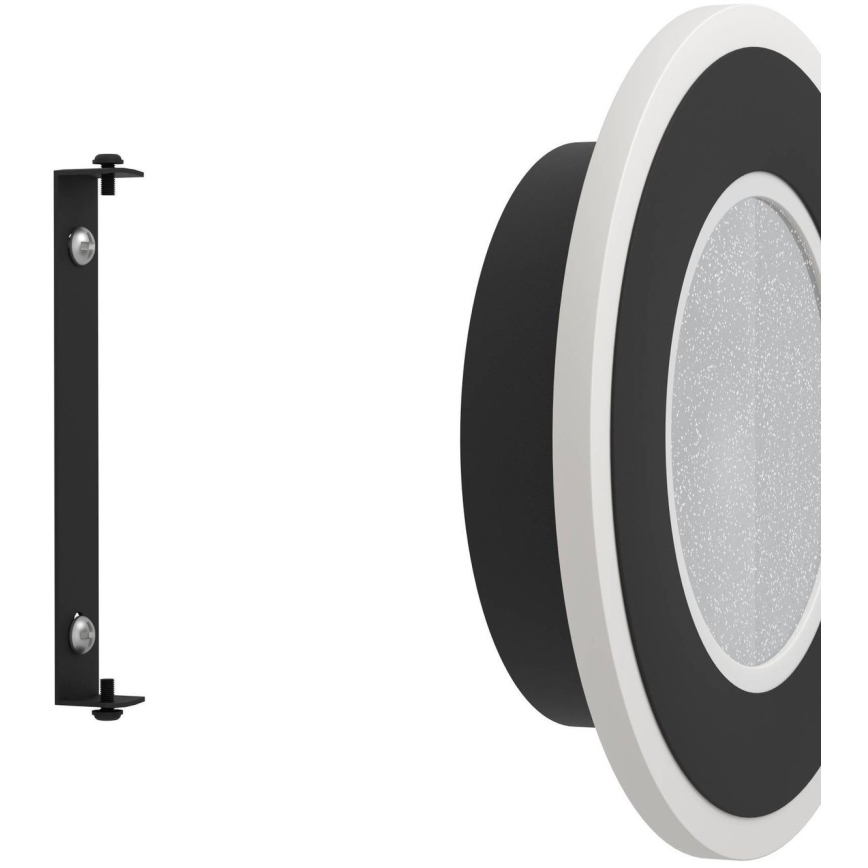 Eglo - Iluminação de parede LED LED/12W/230V 4000K preto