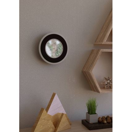 Eglo - Iluminação de parede LED LED/12W/230V 4000K preto