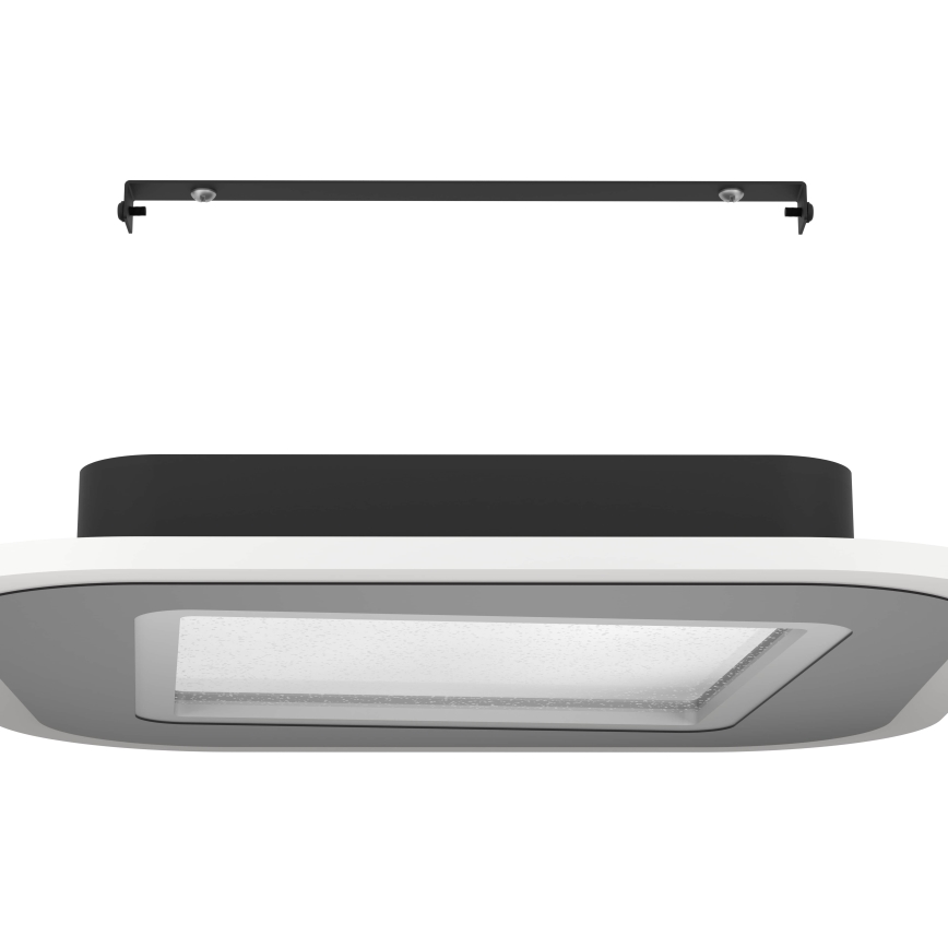 Eglo - Iluminação de teto LED com regulação LED/20W/230V 2700-6500K preto + comando
