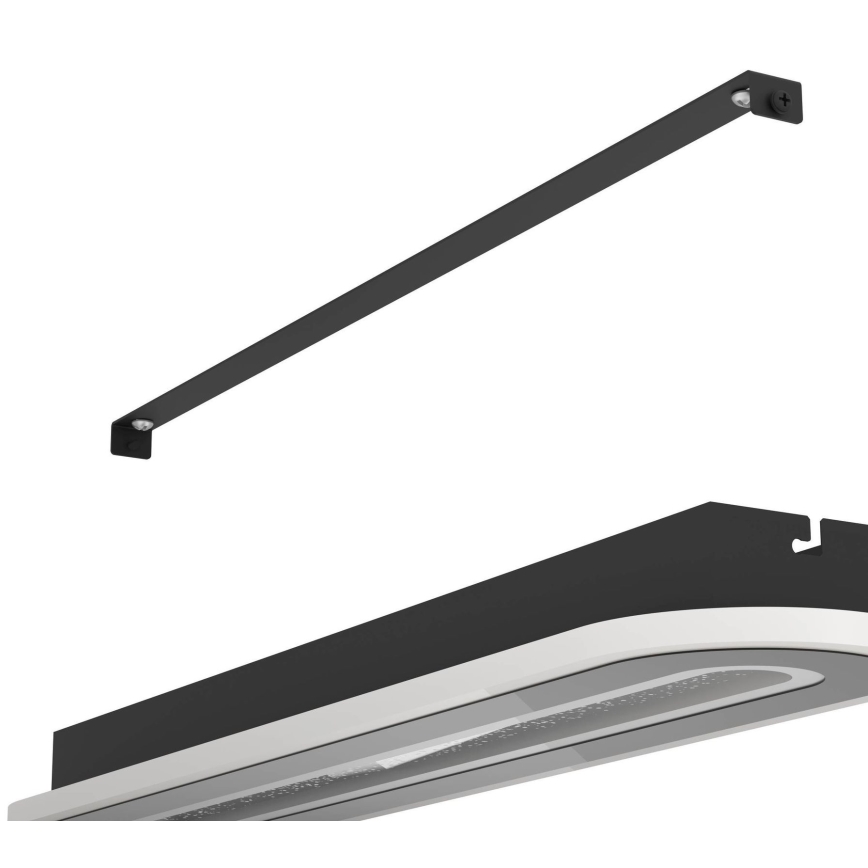 Eglo - Iluminação de teto LED com regulação LED/20W/230V 2700-6500K preto + comando