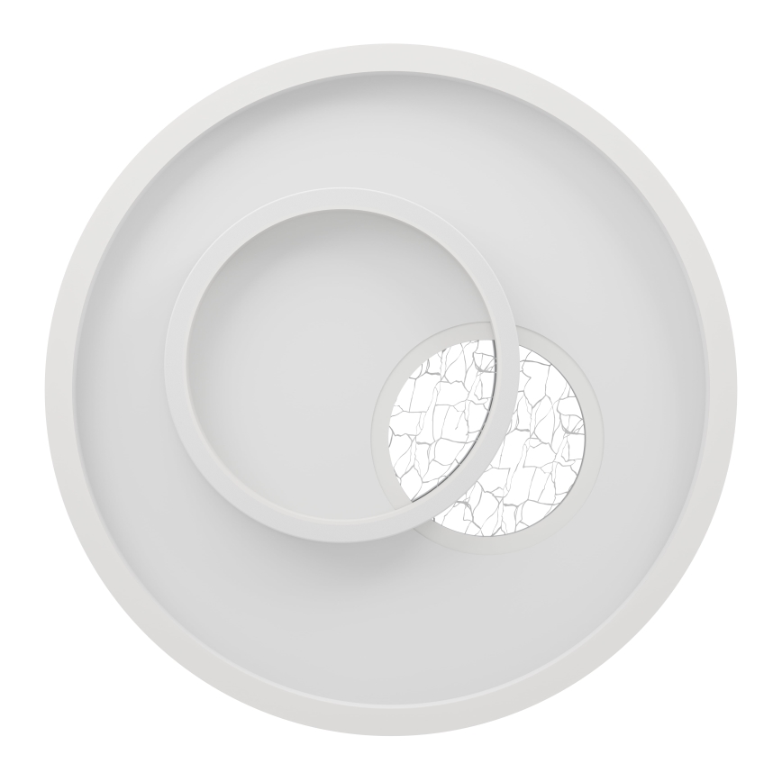 Eglo - Iluminação de teto LED 1xLED/14W/230V + 1xLED/8,5W diâmetro 38 cm branco