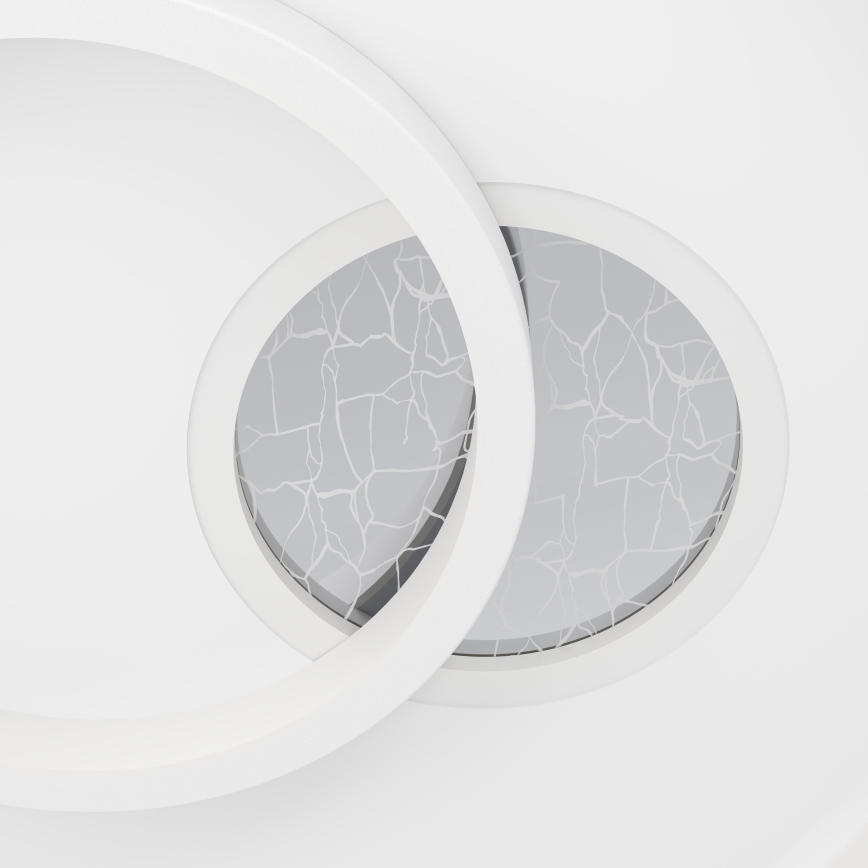 Eglo - Iluminação de teto LED 1xLED/14W/230V + 1xLED/8,5W diâmetro 38 cm branco