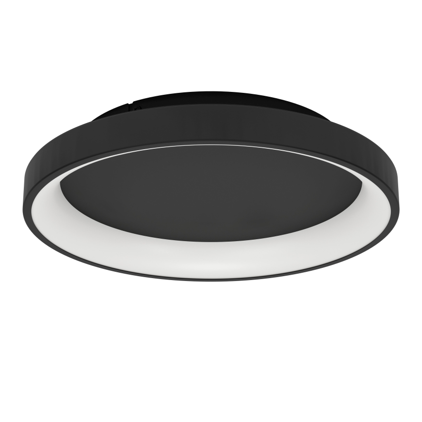 Eglo - Iluminação de teto LED com regulação LED/12W/230V 2700-6500K preto + comando