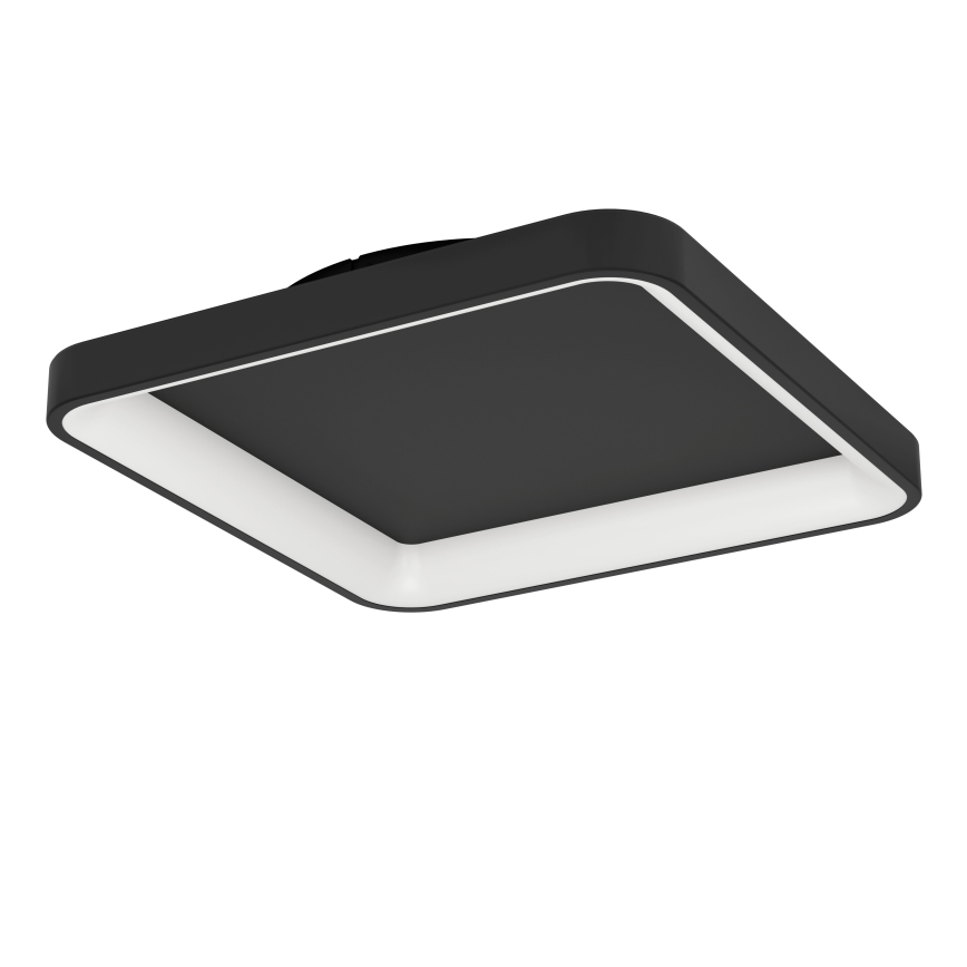 Eglo - Iluminação de teto LED com regulação LED/12W/230V 2700-6500K preto + comando