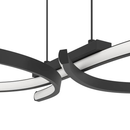 Eglo - Candeeiro suspenso LED LED/21W/230V 3000K preto
