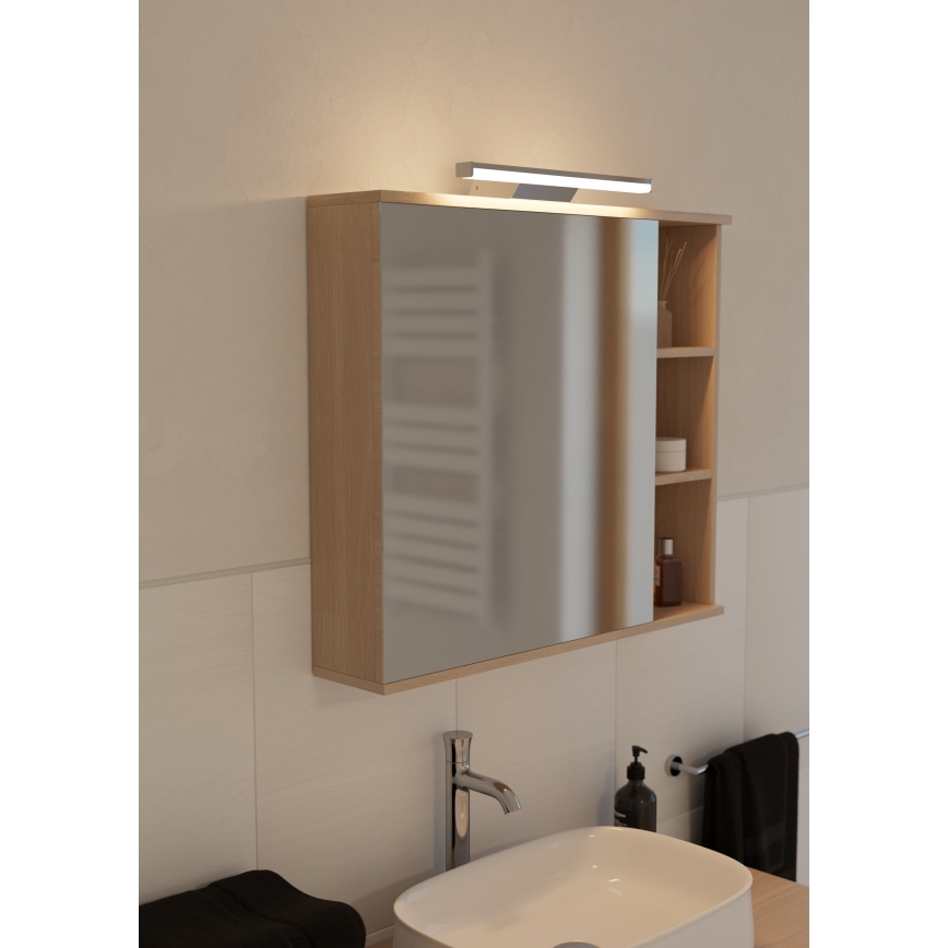 Eglo 901288 - Iluminação de casa de banho LED RGBW regulável REGELLO-Z 12W/230V IP44 cromado mate