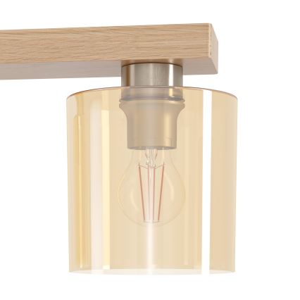 Eglo - Candeeiro suspenso 5xE27/28W/230V
