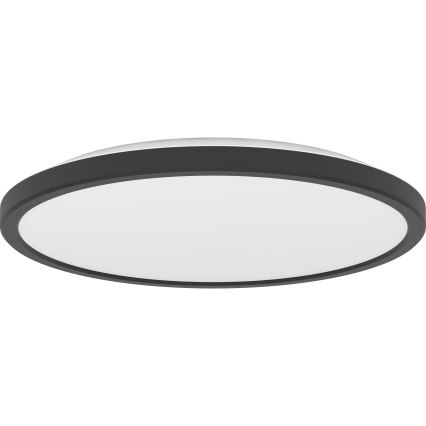 Eglo - Iluminação de teto para casa de banho LED LED/13,9W/230V 2700/4000/6500K diâmetro 30 cm IP44 preto