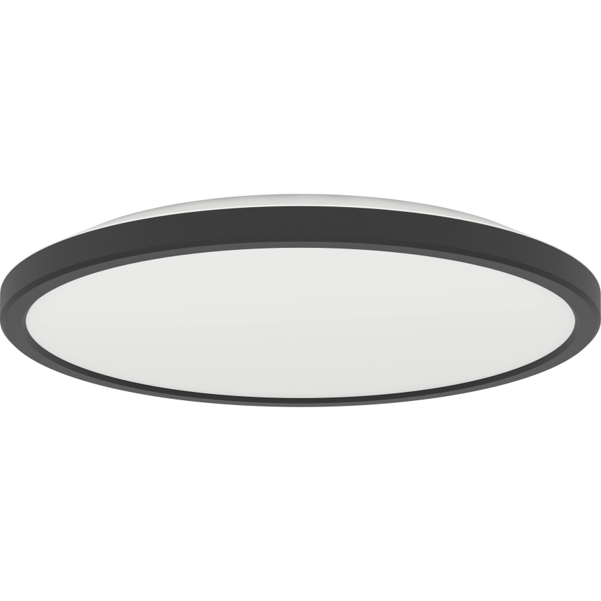 Eglo - Iluminação de teto para casa de banho LED LED/13,9W/230V 2700/4000/6500K diâmetro 30 cm IP44 preto