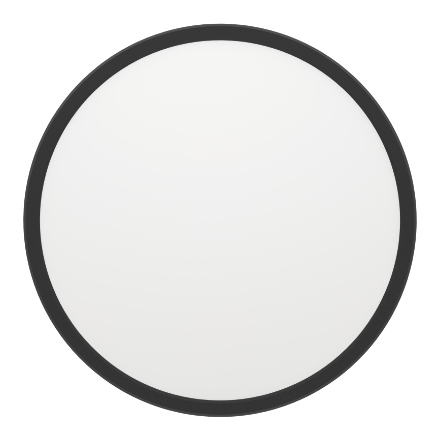 Eglo - Iluminação de teto para casa de banho LED LED/13,9W/230V 2700/4000/6500K diâmetro 30 cm IP44 preto