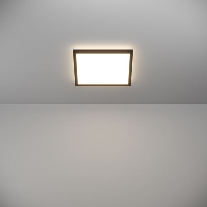 Eglo - Iluminação de teto para casa de banho LED LED/13,4W/230V 2700/4000/6500K 29x29 cm IP44 preto