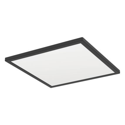 Eglo - Iluminação de teto para casa de banho LED LED/17,6W/230V 2700/4000/6500K 39x39 cm IP44 preto