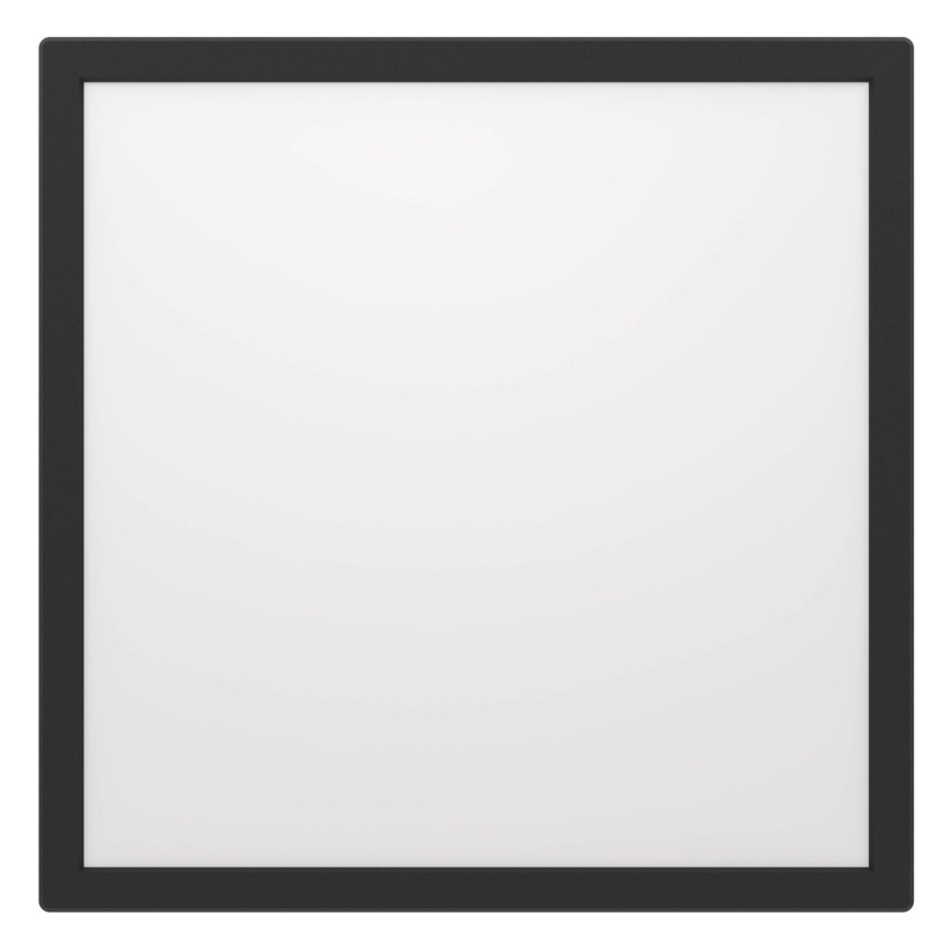 Eglo - Plafon LED para casa de banho LED/17,6W/230V 2700/4000/6500K 39x39 cm IP44 preto